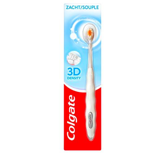 Colgate - Cepillo de dientes 3D de densidad suave, 1 unidad