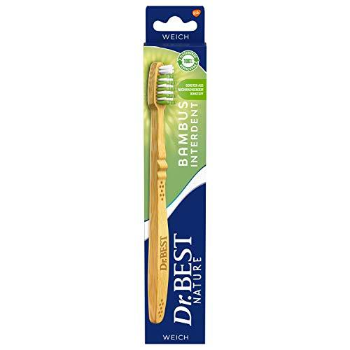 Dr.Best Nature Bamboo Interdent - Cepillo de dientes suave (250 g)