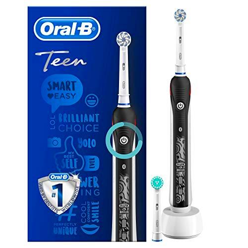 Oral-B SmartSeries Teen Boys Sensi Ultrathin - Cepillo eléctrico recargable con tecnología de Braun
