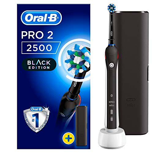 Oral-B PRO 2 2500 CrossAction Cepillo de dientes eléctrico recargable con tecnología de Braun