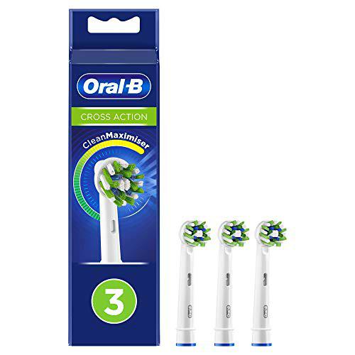 Braun Oral-B Toothbrush Heads Cross Action 3Er Cleanmaximizer 50 g