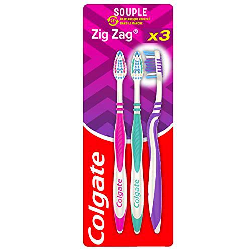 COLGATE Colgate Zig-Zag - Cepillo de dientes suave