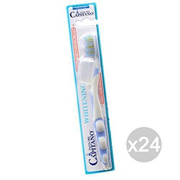 Juego de 24 cepillos de dientes suaves para blanqueamiento y cuidado de los dientes