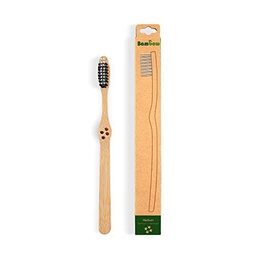Bambaw - Cepillo de dientes de bambú - cerdas medias