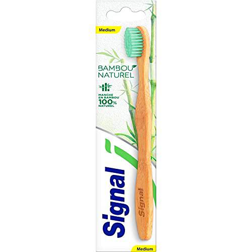 Signal 1 cepillo de dientes de bambú natural