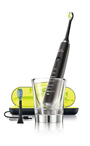 Philips Sonicare DiamondClean HX9382/36 cepillo eléctrico para dientes Adulto Cepillo dental sónico Negro