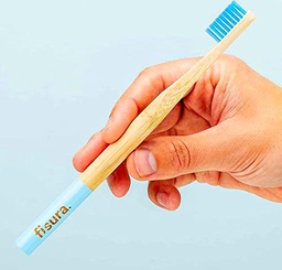 Cepillo de dientes Bamboo azul ecológico