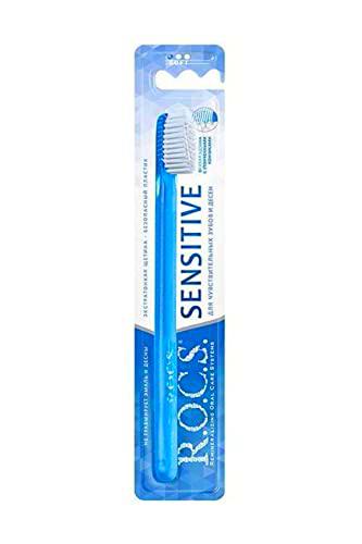 R.O.C.S. Sensitive Soft -Smart sistema de cepillado -desarrollado en cooperación con dentistas- Cepillo de dientes inteligente- Cerdas de alta calidad