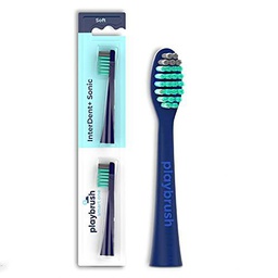 Playbrush Smart One - Cabezales para cepillo de dientes eléctrico InterDent (2 unidades)