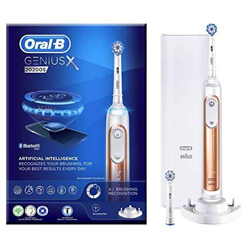 Oral-B Genius X 20200S Cepillo de dientes eléctrico Oro rosa