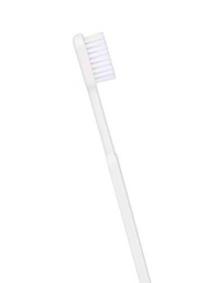 Cepillo de dientes biológico, versión media, color blanco