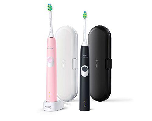 Philips 4300 series HX6800/35 electric toothbrush Adult Sonic toothbrush Black Pink