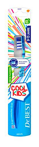Dr.BEST Cool Kids - Cepillo de dientes suave de 9 a 13 años