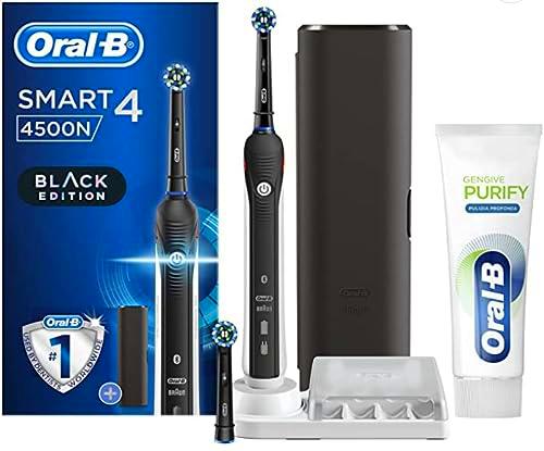 Oral-B Cepillo de dientes eléctrico recargable Smart 4 4500 CrossAction