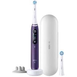 Cepillo de dientes eléctrico Oral-B iO 8S Violeta, 2 cabezales de cepillo