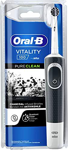 Oral-B Cross Action Vitality 100 Cepillo de dientes eléctrico con cerdas de carbón