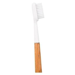 Cepillo de dientes recargable de madera de roble, medio