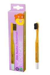 Rolly toys - Cepillo de dientes orgánico extra suave de bambú para niños