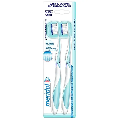 Meridol Zahnbürste Sanft Doppelpack, 2 pzas Cepill de Meridol