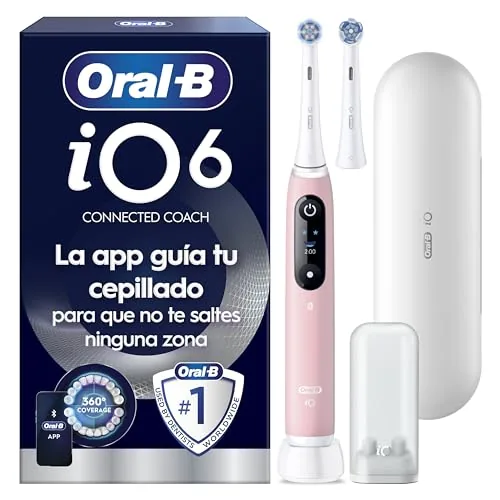 Oral-B iO 6N Cepillo de Dientes Eléctrico, con 2 Cabezales