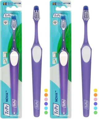 TEPE Nova Medium, cepillo de dientes para adolescentes y adultos