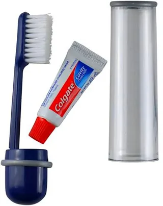 C.A.O. - Juego de 10 cepillos de dientes y tubos de 3,3 ml