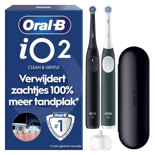 Oral-B Cepillo de dientes eléctrico iO Series 2, paquete doble