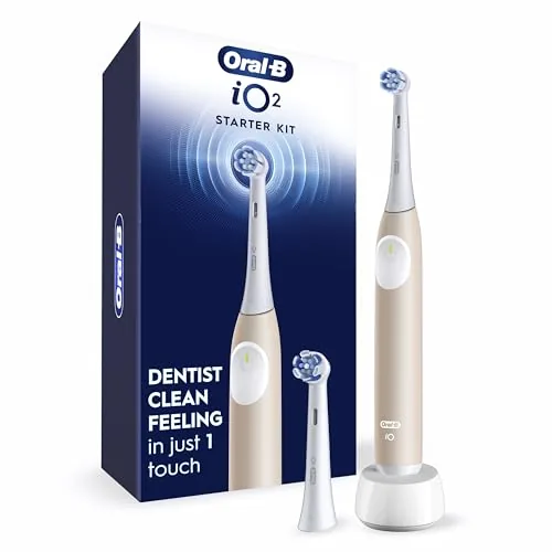 Oral-B iO Series 2 - Kit de inicio de cepillo de dientes eléctrico recargable