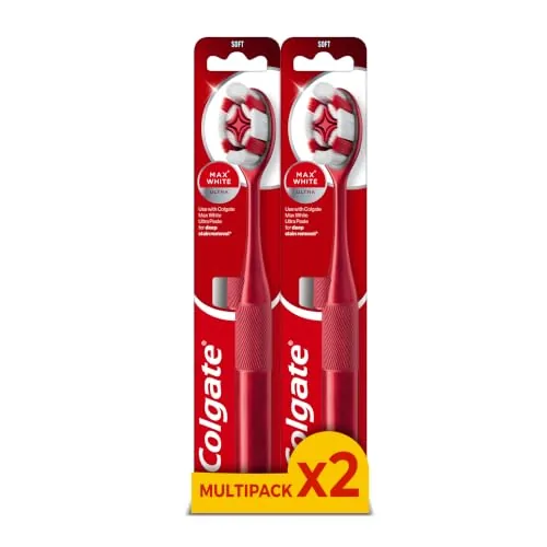 Colgate Cepillo de Dientes Manual Max White Ultra
