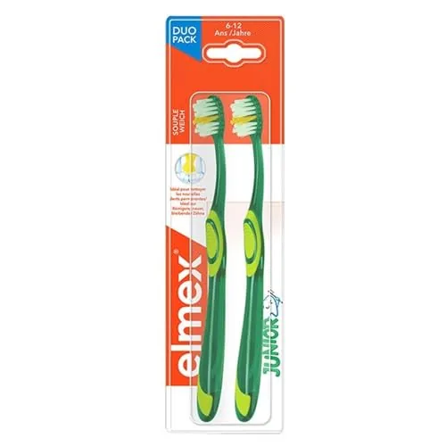 2 brosses à dents junior 6-12 ans