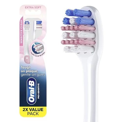 Oral-B Gum Care - Cepillo de dientes compacto, extra suave