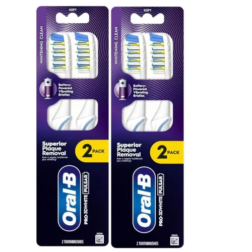 Oral-B Pulsar Vibrating Bristles Toothbrush, Medium