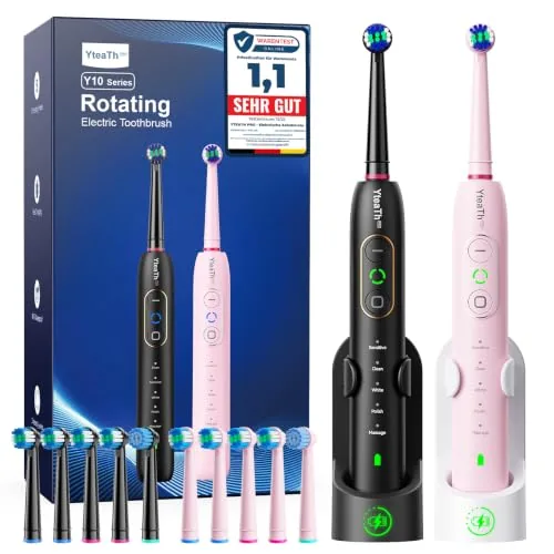Cepillo de Dientes Eléctrico de Rotación para Adultos y Infantil