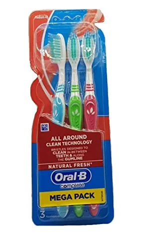 Oral-B Complete All Around Clean Technology - Cepillos de dientes (mediano