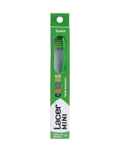 LACER - Cepillo de Dientes con Cabezal Reducido para Mayor Precisión