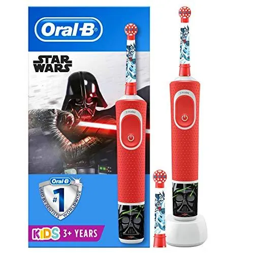 Oral-B Kids - Cepillo Eléctrico Recargable con Tecnología de Braun de Oral-B