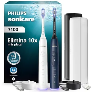 Philips Sonicare 7100 cepillo dental eléctrico, sónico con 4 modos de cepillado y 3 niveles de intensidad