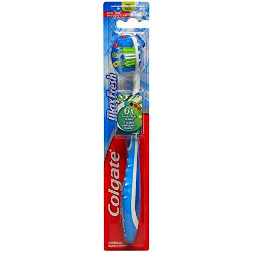 Colgate Max Fresh Cepillo Manual, mediano, colores aleatorios