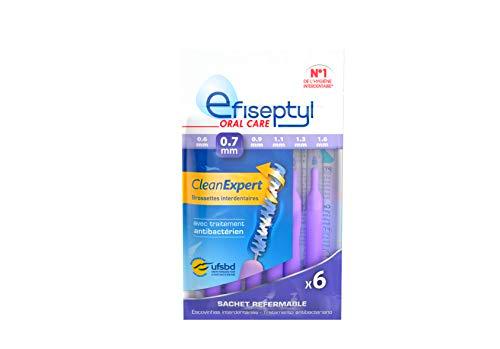 EFISEPTYL - 6 cepillos Clean Expert 0,7 mm