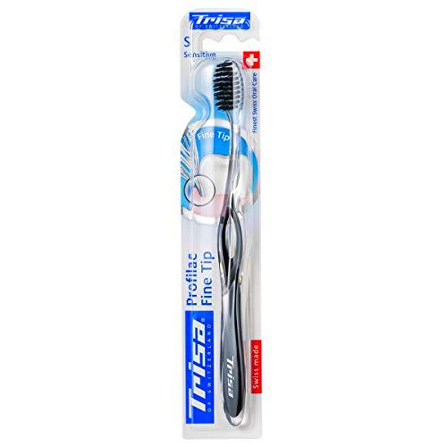 Cepillo de dientes manual Trisa Profilac Fine Tip Sensitive para una limpieza más suave y eficiente