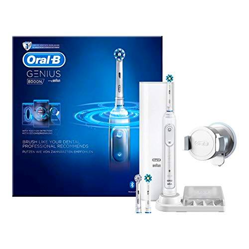 ORAL-B Genius Pro 8000 Electronic Power Rechargeable Battery Electric Toothbrush with Bluetooth Connectivity Powered, 800 g