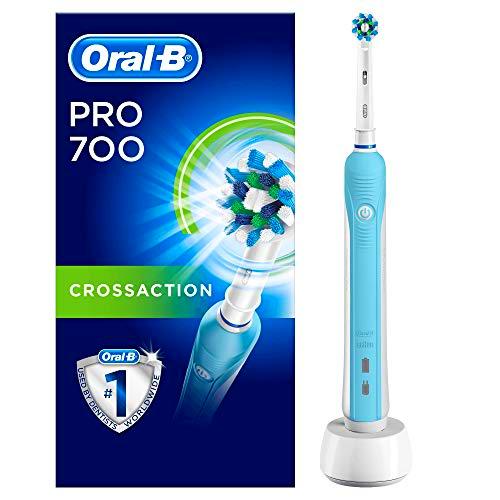 Oral-B PRO 700 CrossAction - Cepillo de dientes eléctrico recargable
