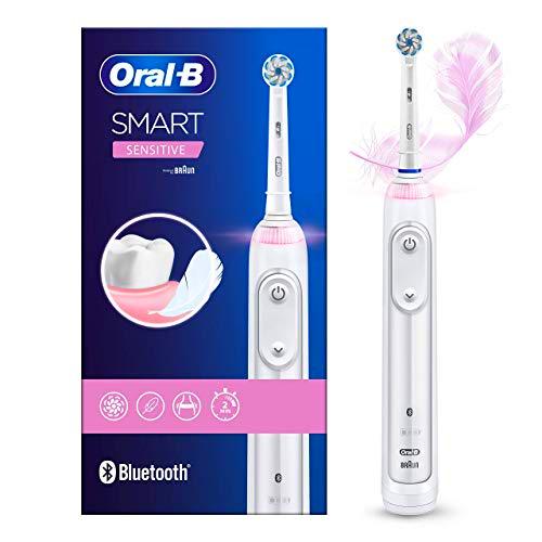 Braun Oral-B 4210201337461 Smart Sensitive - Cepillo de dientes eléctrico (diseñado para personas con dientes sensibles