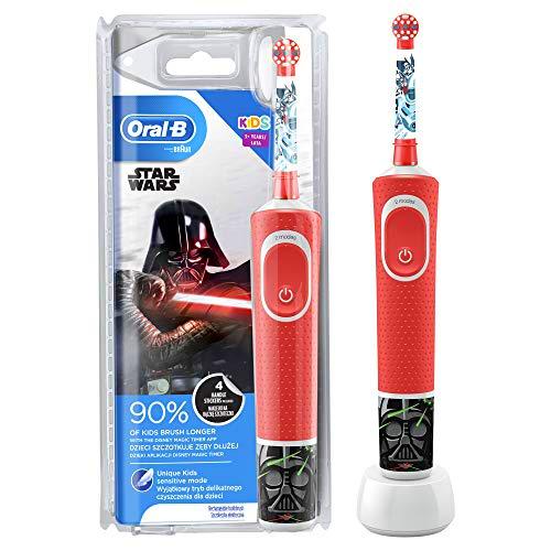 Oral-B D100 KIDS cepillo dental personalizable con pegatinas intercambiables de Star Wars
