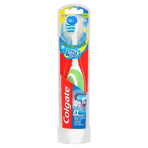 Colgate 270075 360 - Cepillo de dientes eléctrico, Colores variados
