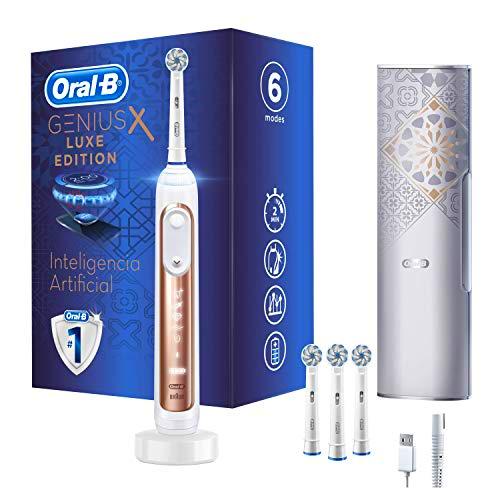 Oral-B Genius X 20000 Luxe Edition Cepillo de dientes eléctrico con tecnología de Braun