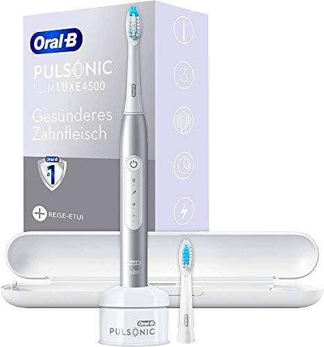 Oral-B Pulsonic Slim Luxe 4500 - Cepillo de dientes eléctrico para encías más saludables en 4 semanas