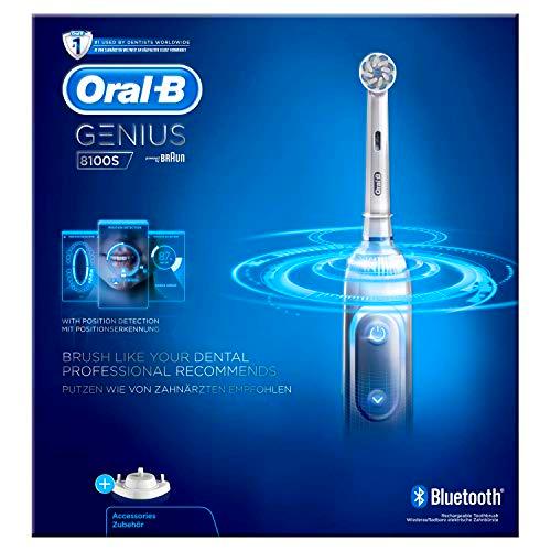 Oral-B Power Genius 8100S Cepillo De Dientes Éctrico De Plata Accionada 750 g