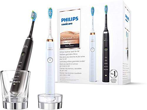 Philips Sonicare HX9392/40 DiamondClean - Cepillo de dientes eléctrico (2 unidades