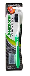 Denthoral Cepillo de dientes Carbon Black con tapa